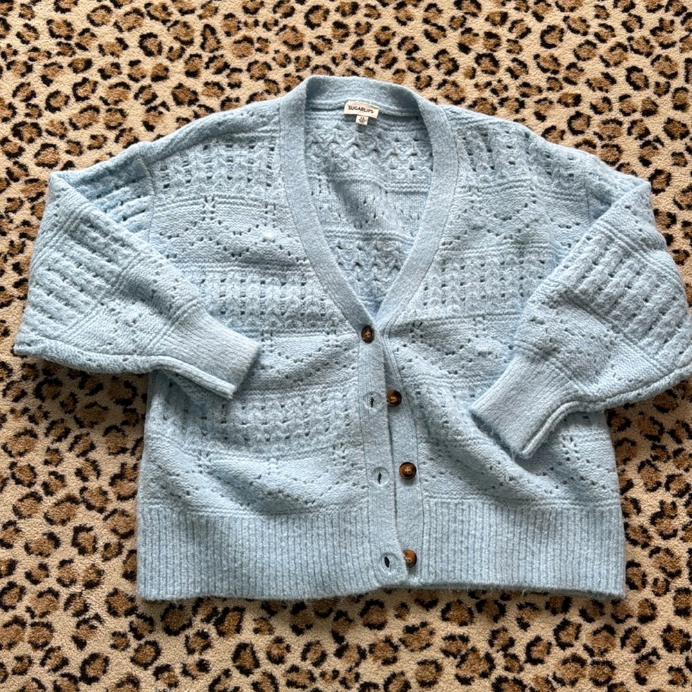 Light blue XS sweater